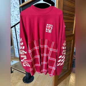 2021 Walt Disney World Christmas Holiday Snacks Red Spirit Jersey